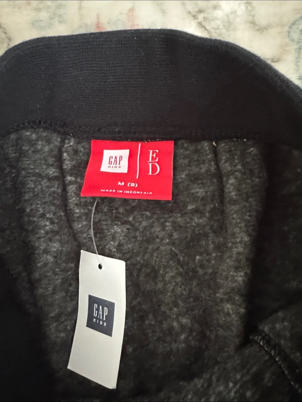 NWT** Gap Casual Gray Knit Drawstring Skirt